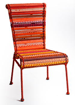 Mynah Chair Sahil Sarthak Katran collection Orange
